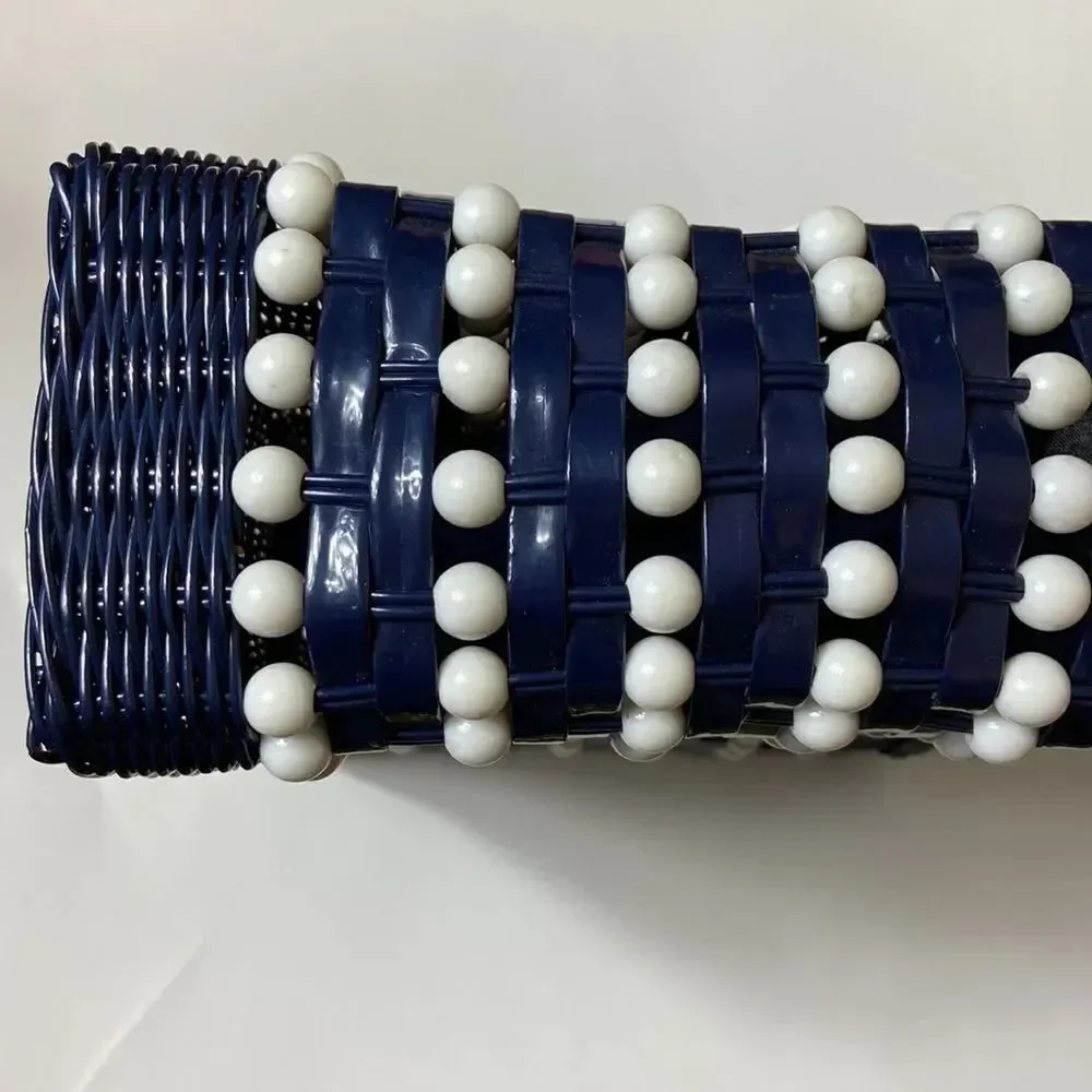 Handmade Made In Hong Kong Plastic & Metal Women Handbags